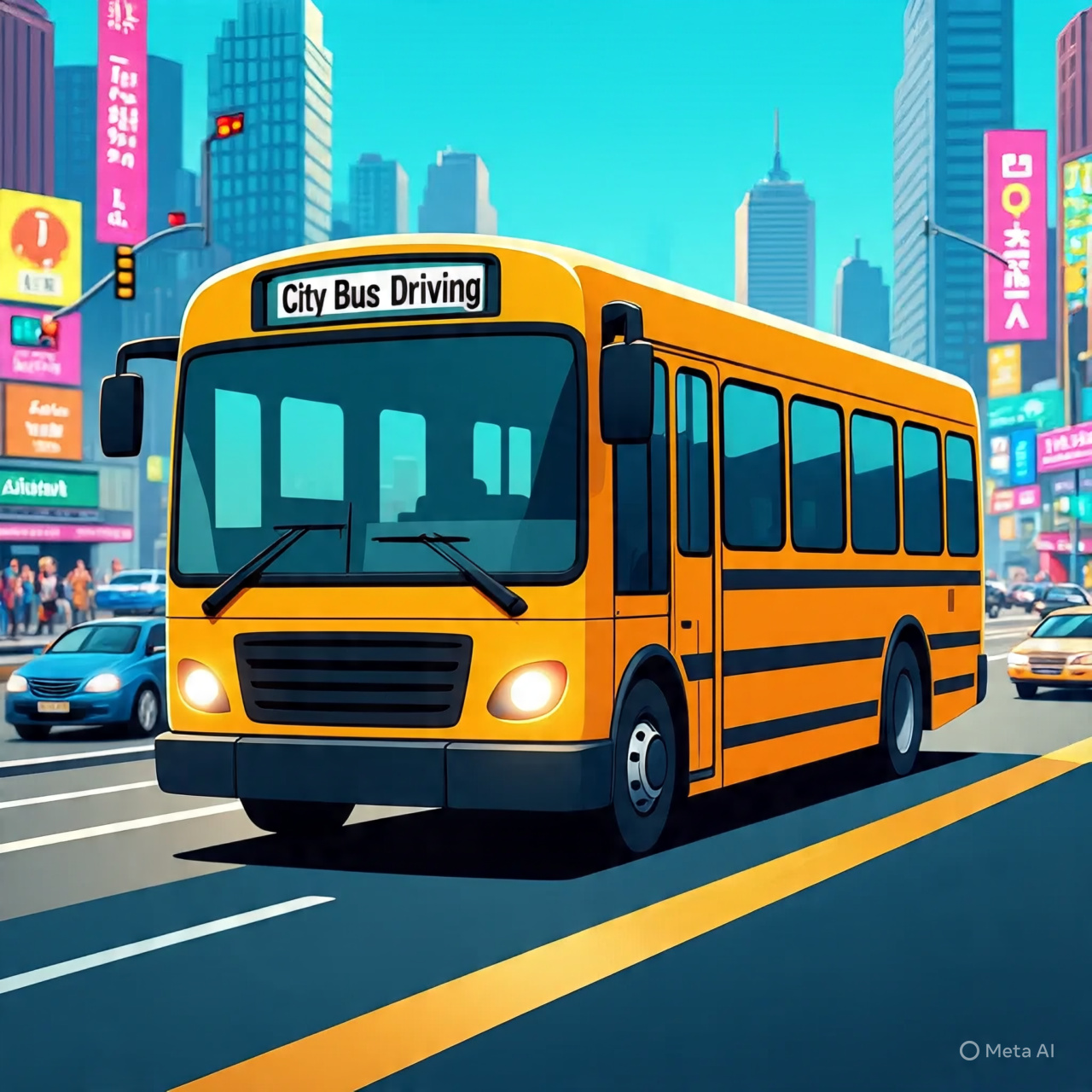 City Bus Driving
