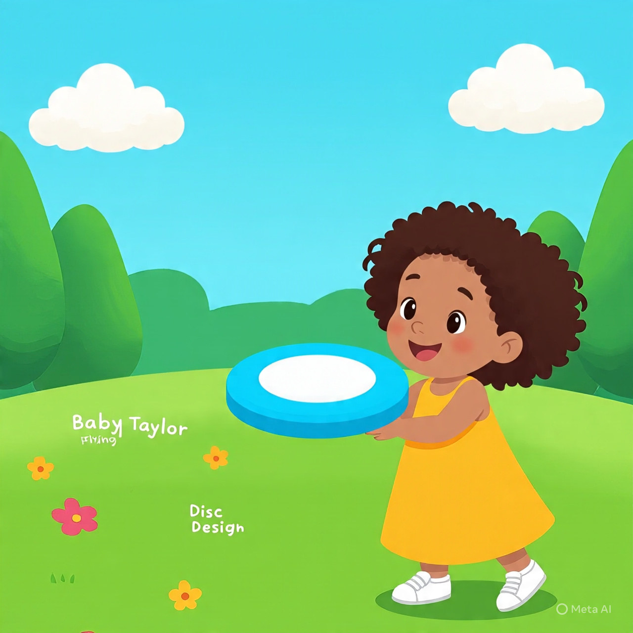 Baby Taylor Flying Disc Design