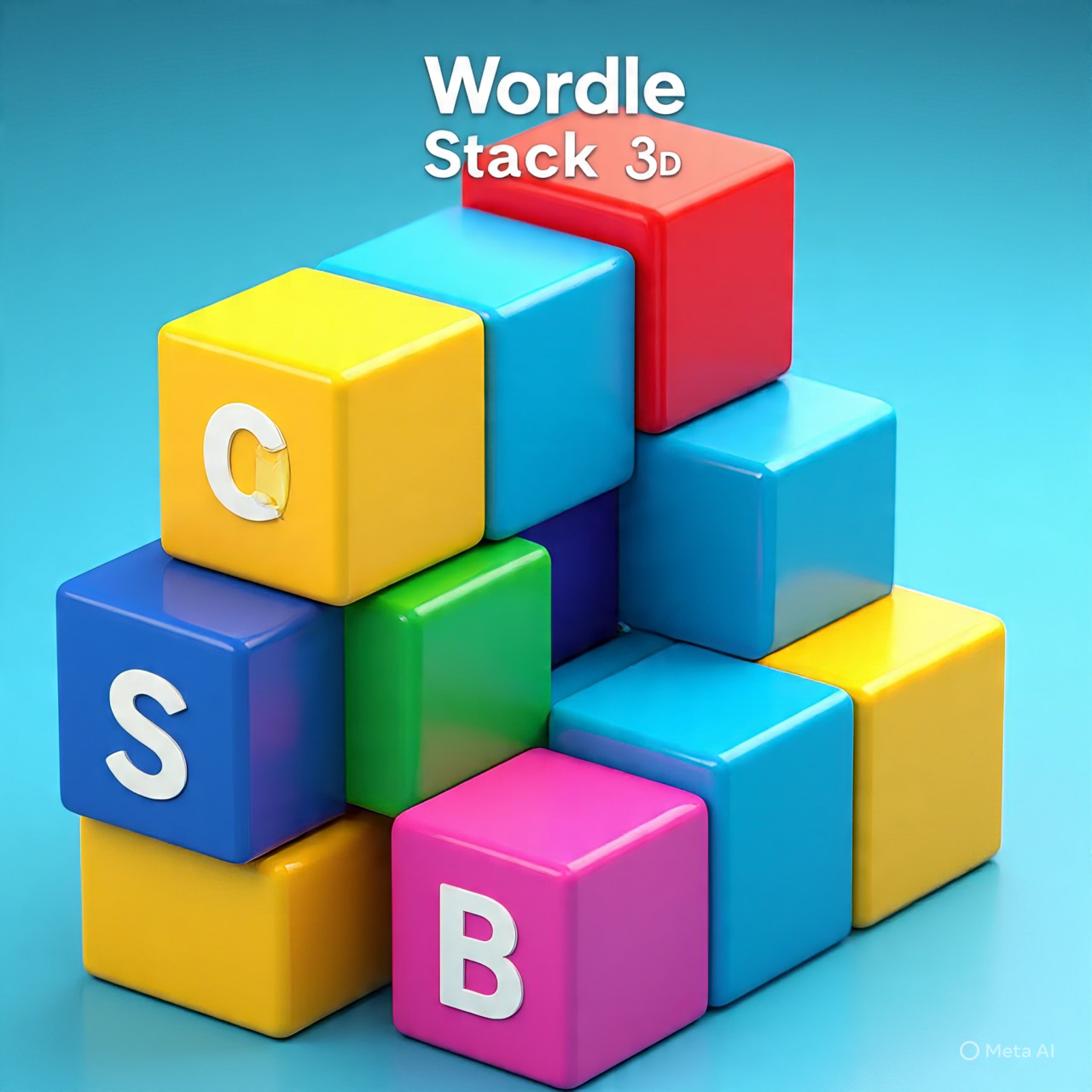 Wordle Stack 3D