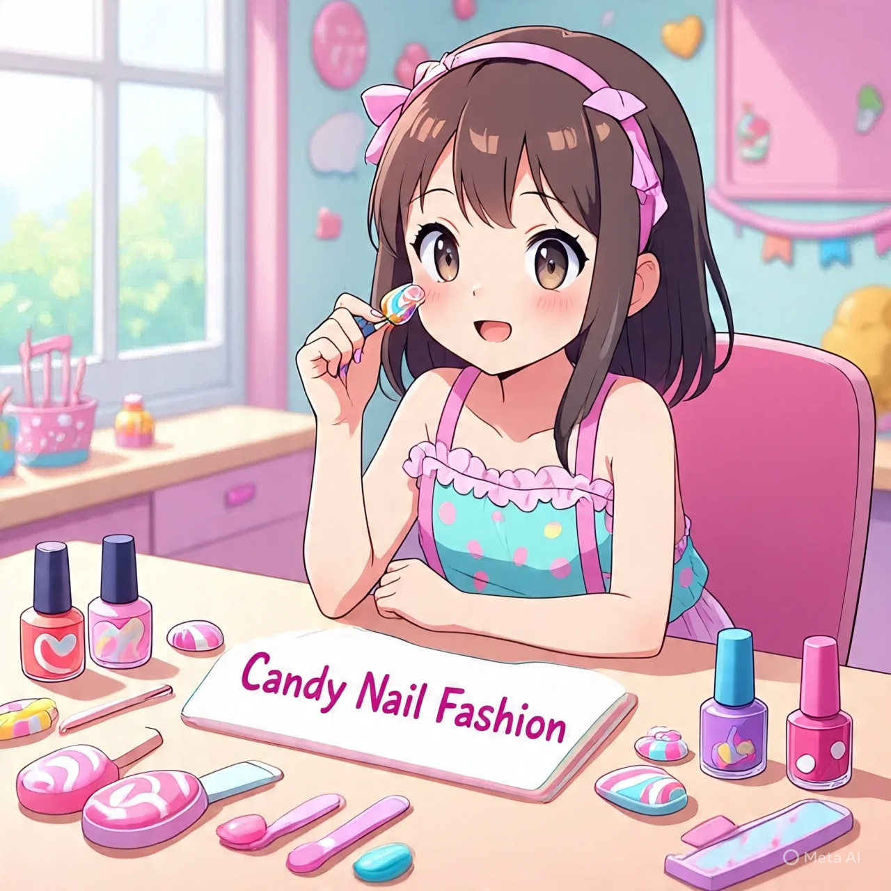 Candy Nail Art Fashion
